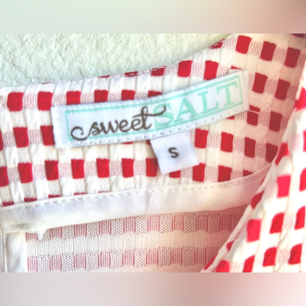 Retro Checkered Top - Picture 3 of 5